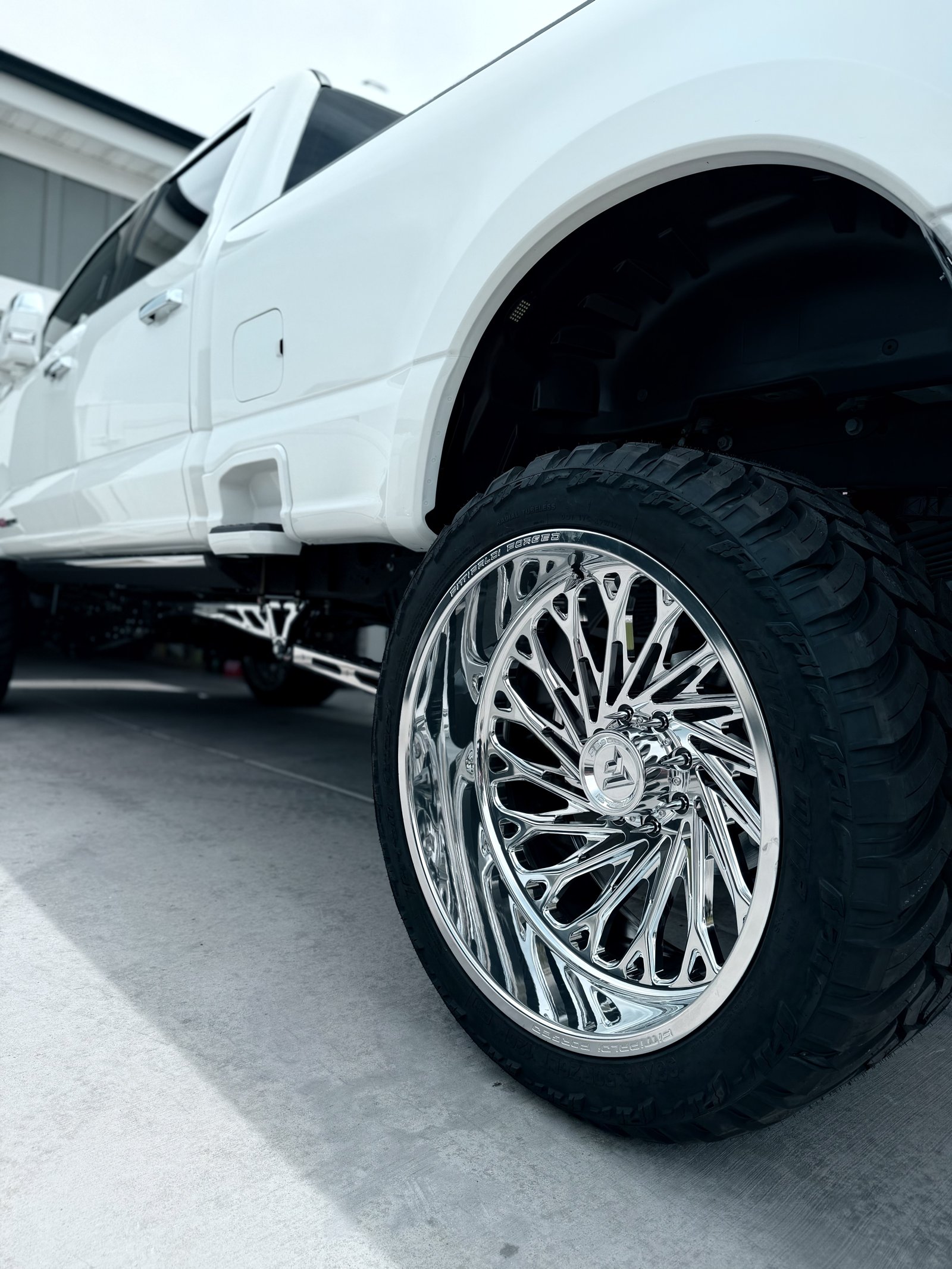Custom wheel installed by Grip Mobile Tire